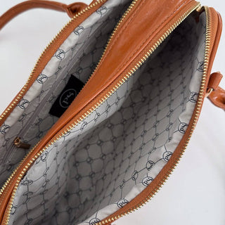 Arlys Barrel Shoulder Bag: Black