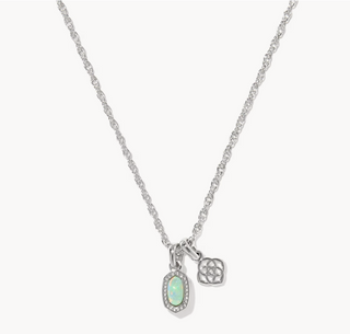 Kendra Scott Mini Elisa Dira Green Necklace