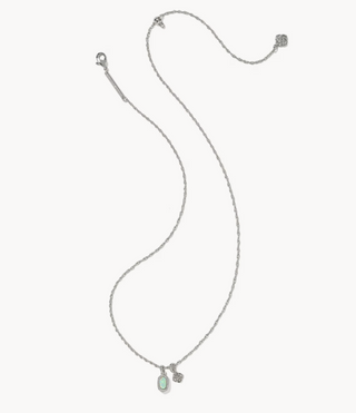 Kendra Scott Mini Elisa Dira Green Necklace