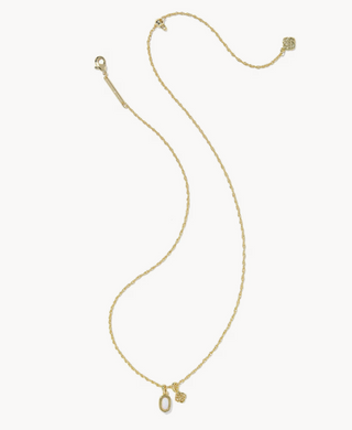 Kendra Scott Mini Elisa Dira White Necklace
