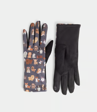 Coco Carmen Dog Touchscreen Gloves