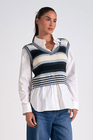 Sweater Vest Shirt