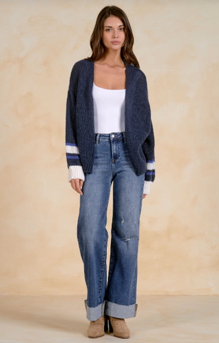 Elan Striped Cardigan