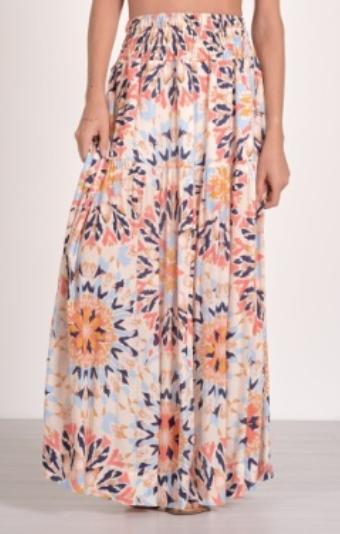 Elan Printed Maxi Skirt
