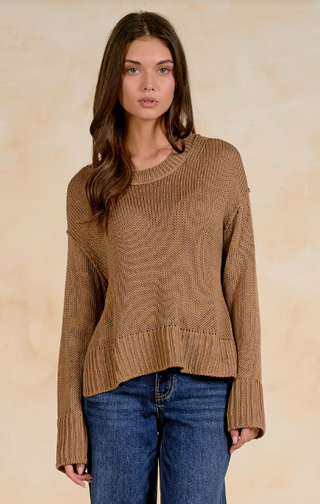 Elan Relaxed Knit Sweater