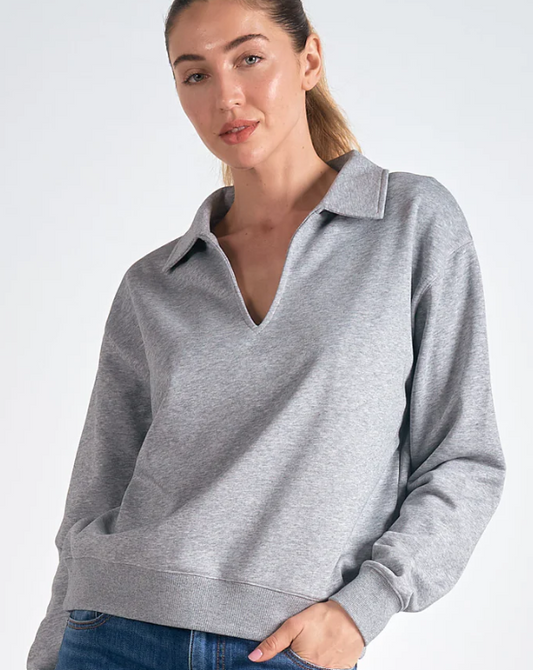 Elan V-Neck Sweatshirt