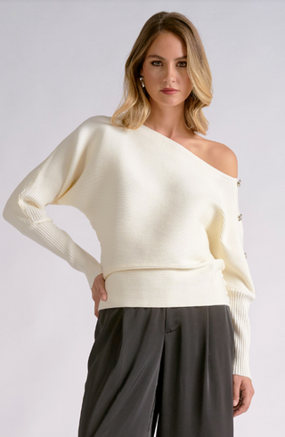 Elan Off Shoulder Sweater