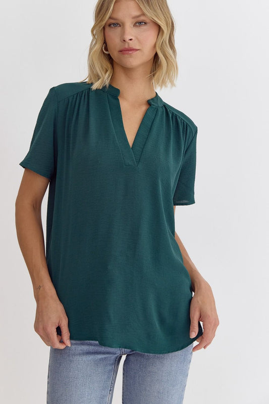 V Neck Blouse