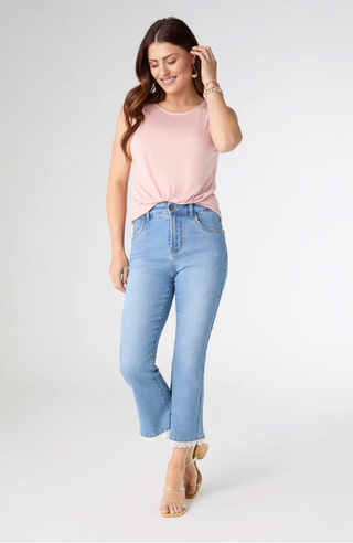 Coco Carmen EverStretch Capri Lace Trim