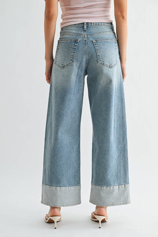Just Black Denim Slim Wide Leg