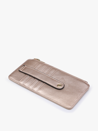 Saige Slim Card Holder Women's Wallet | WL1889 : Rose Gold