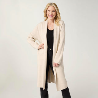 XS - Heavenly-Luxe Metallic Stripe Duster...