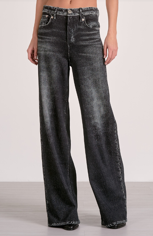 Elan Joy Sweatpant Jean Grey Wash