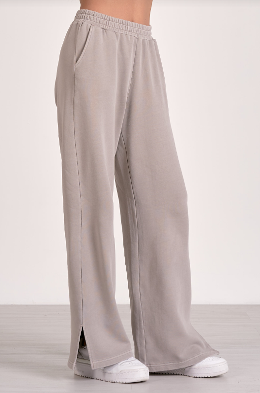 Elan Gray Wide Leg Sweatpants
