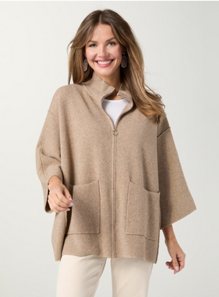 Coco Carmen Heavenly Zip Cardigan