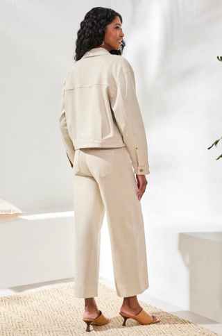 Tribal Button Jacket Canvas