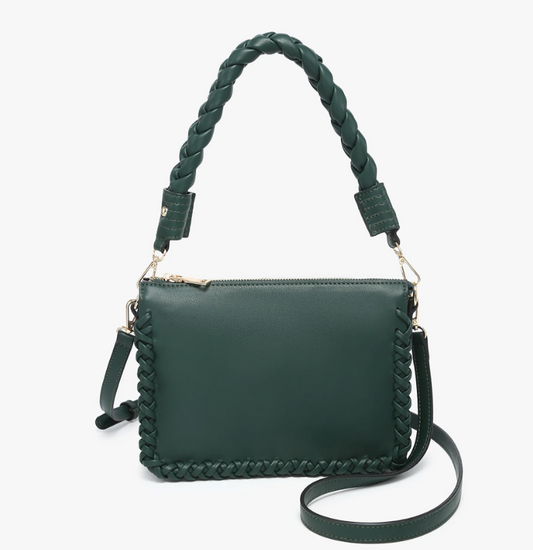Jen & Co Judith Whipstitch Shoulder Bag