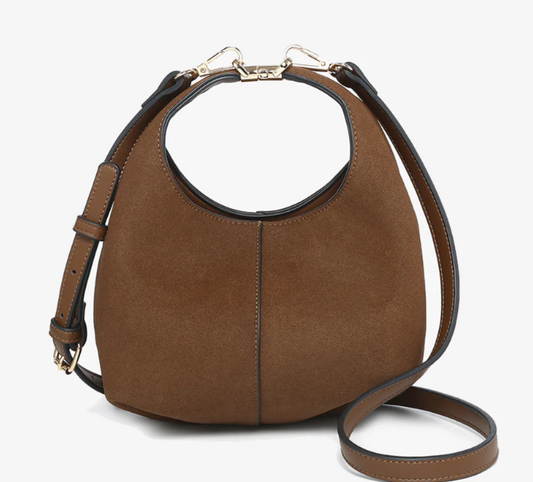 Jen & Co Elena Suede Crossbody