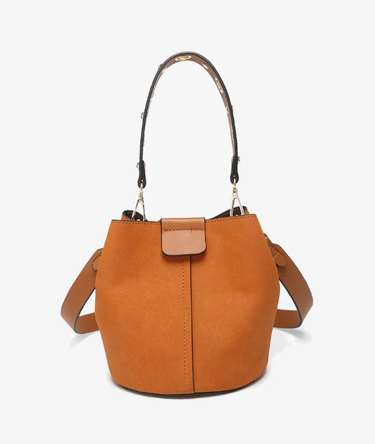 Jen & Co Suede Bucket Bag