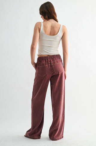 Mica Jogger Burgandy