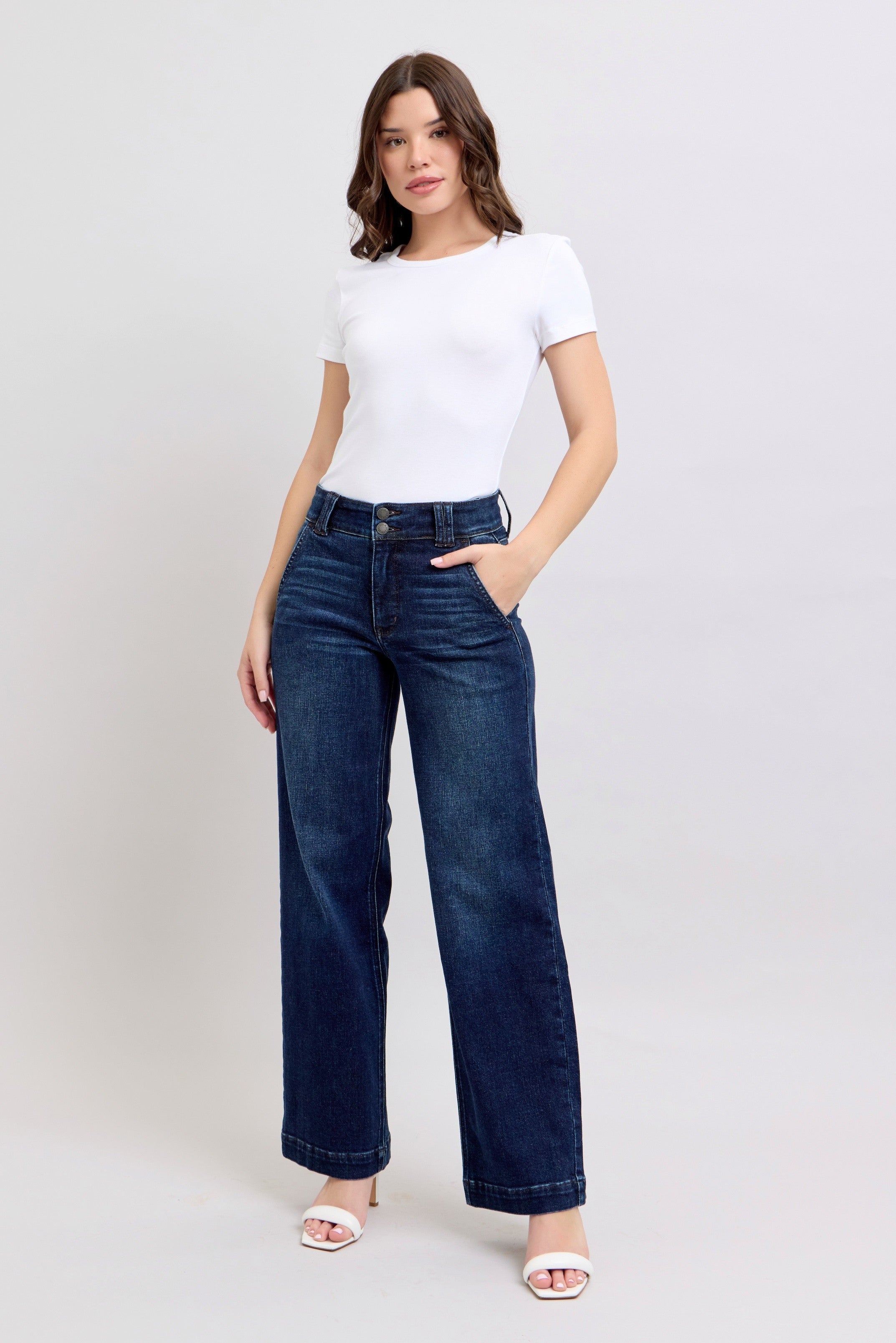 Judy Blue HW Wide Leg main image 0