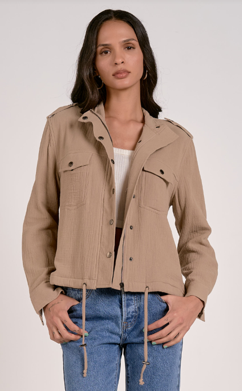 Elan Khaki Jacket