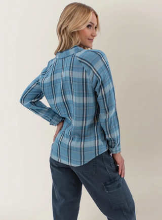 Aventura Lark Plaid Top
