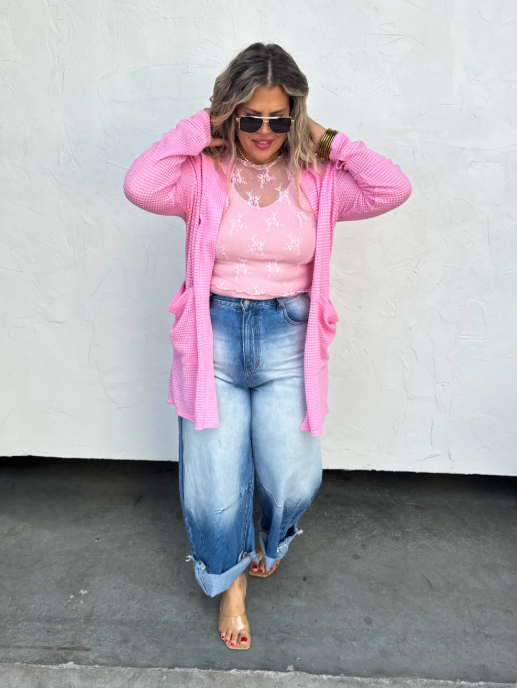 Lola Pink Cardigan