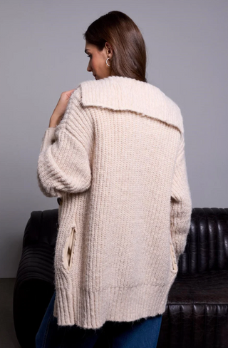 Tribal Oversized Sweater Cardigan