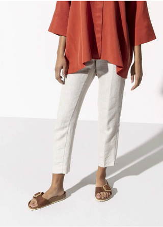 Birkenstock Madrid Big Buckle Cognac