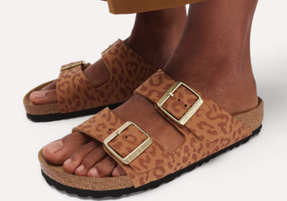 Birkenstock Arizona Leo Pecan