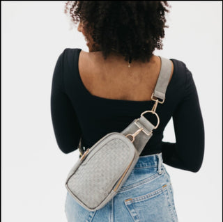 Pretty Simple Woven Sling Bag