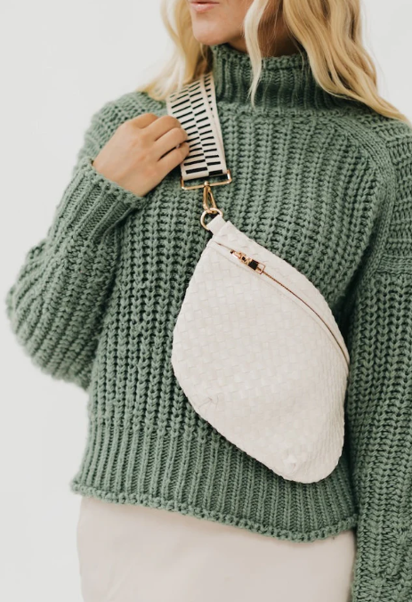 Pretty Simple Woven Bum Bag