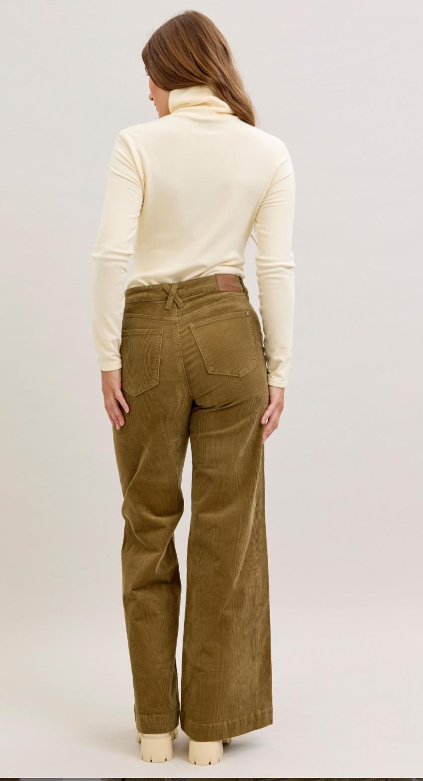 Judy Blue Olive Corduroys