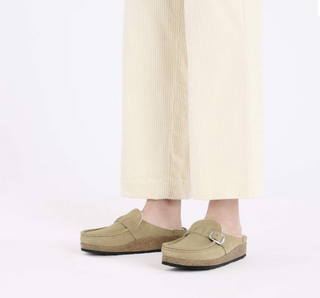 Birkenstock Buckley Shearling Taupe