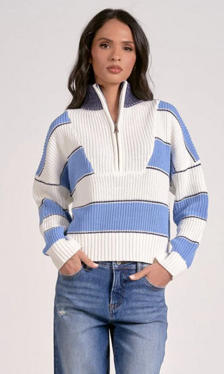 Elan Sloane Sweater Light Blue