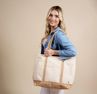 Signature Tote Bag Beige