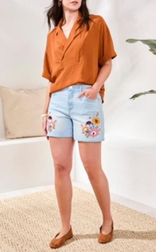 Tribal Audrey Girlfriend Shorts