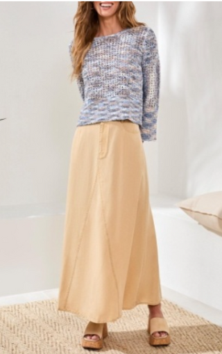 Tribal Bell Sleeve Sweater