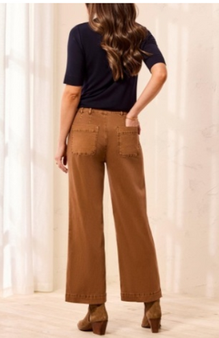 Tribal Wide Leg Pants