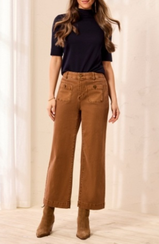 Tribal Wide Leg Pants