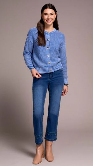 Tribal Button Front Cardigan