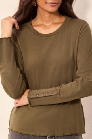 Tribal Crewneck Top