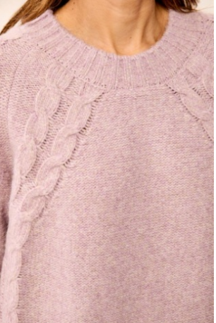 Tribal Cable Knit Sweater