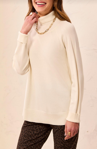 Tribal Turtleneck Sweater