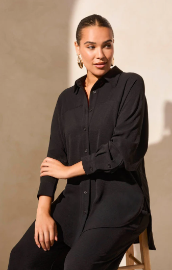 Tribal Flowy Raglan Sleeve Top