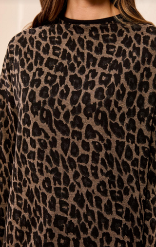 Tribal Leopard Sweater