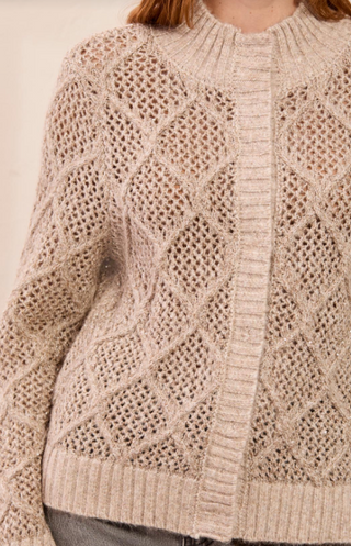 Tribal Open Knit Cardigan
