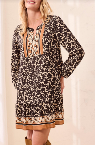 Tribal Floral Dress