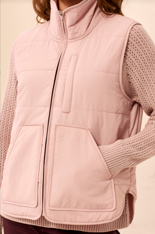 Tribal Puffer Vest